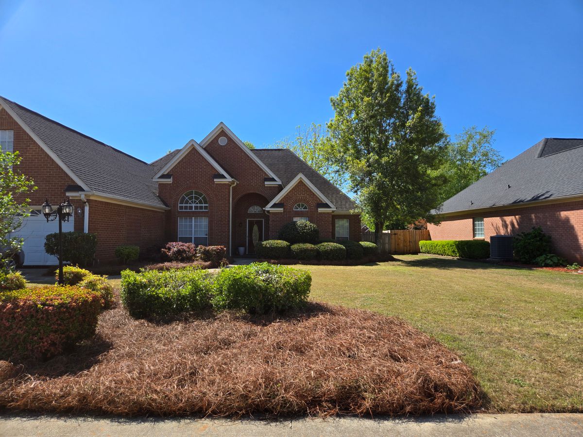 Flower Bed Installation for Zepeda's Mowing in Fort Valley, GA