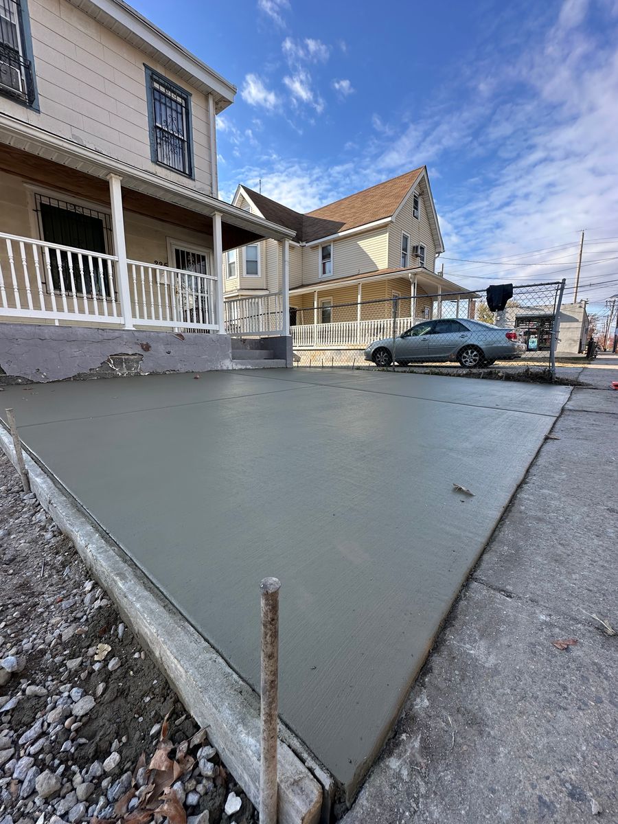 Patio Design & Installation for GV Concrete LLC in Cherry Hill Township, NJ