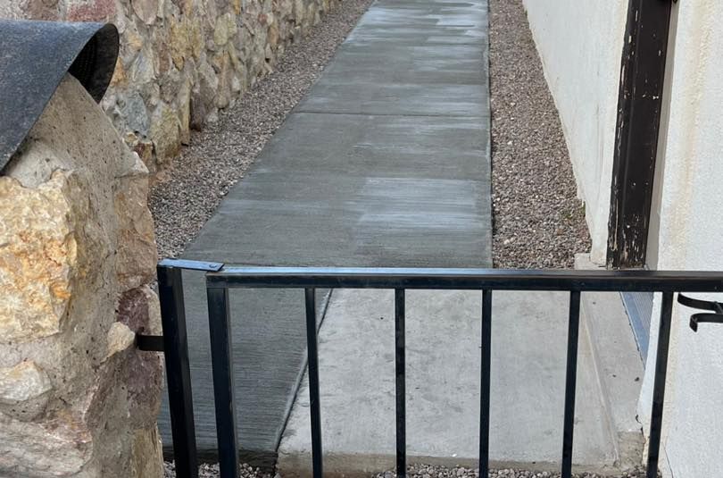 Concrete Sidewalks for L&S Contractors in El Paso, TX