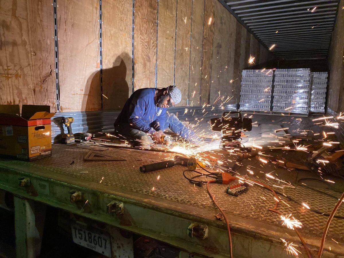 Equipment Welding for K & S Welding and Construction in Memphis, Tennessee