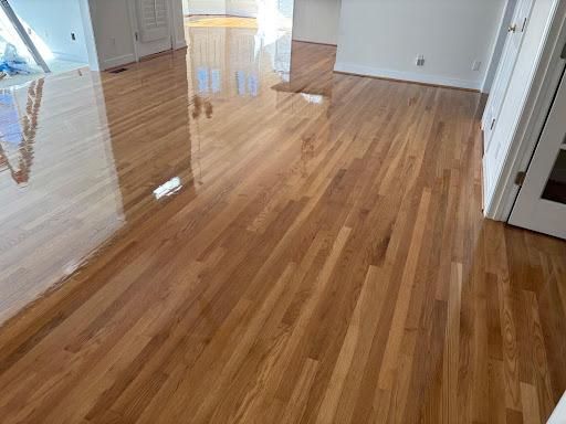 Refinishing hardwood flooring for Jason Tench Flooring LLC in Richmond, VA