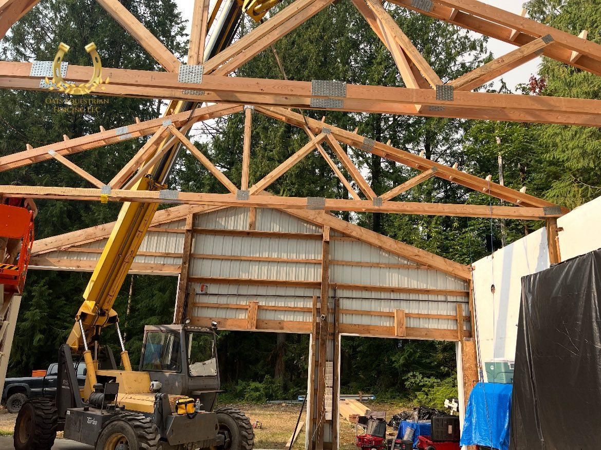Shelters for Oats Equestrian Fencing LLC in Arlington, WA