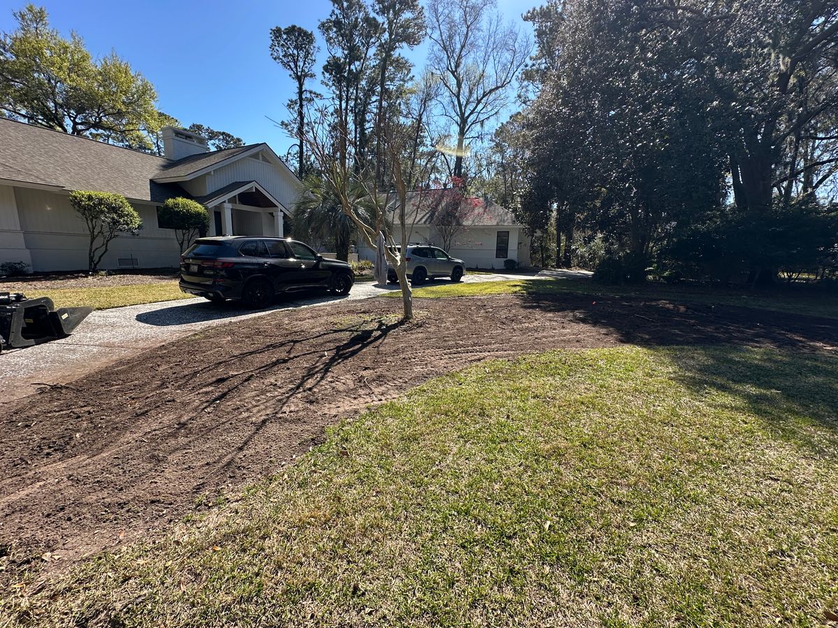 Land clearing & site preparation for Coastalscapes Landscaping & Turf Management  in Savannah, GA