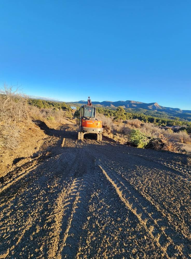 Site Preparation for Markham Septic & Excavation in Pagosa Springs, CO