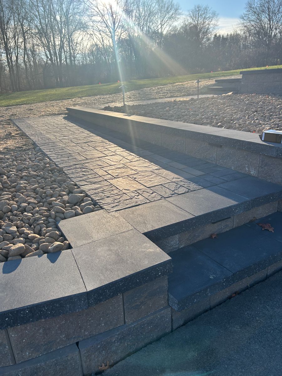 Patio Construction for Tony Monaco Landscaping Inc. in Orange County, NY