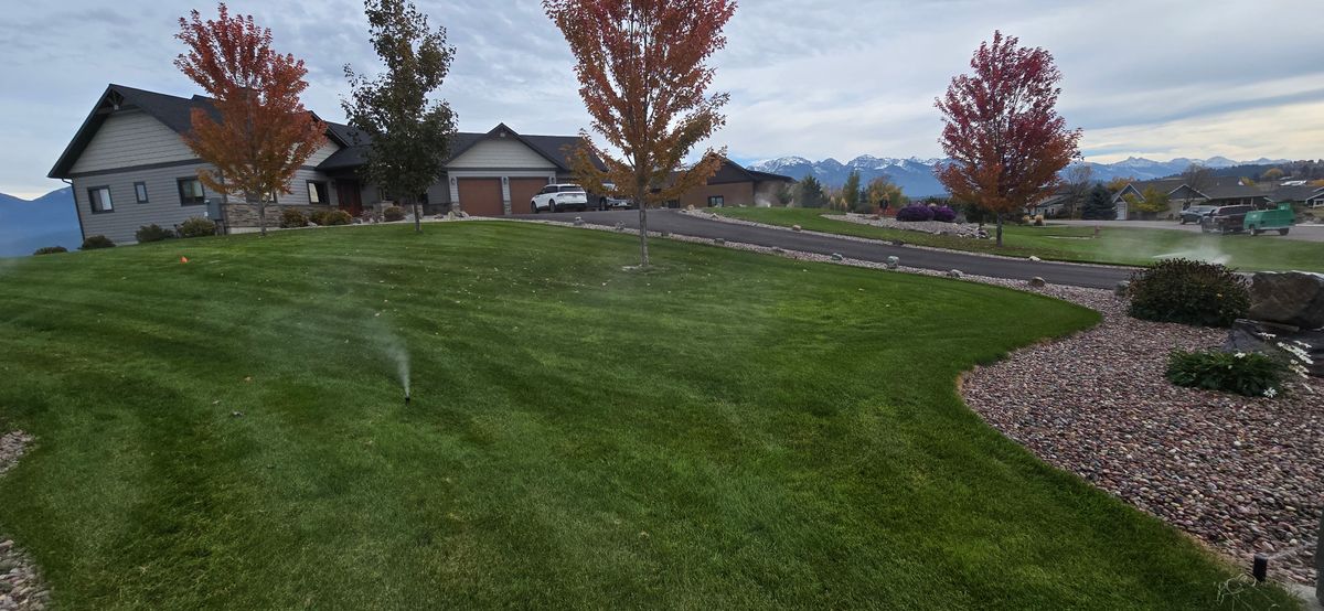 Landscape Installation for Blue Ridge Landscape in Polson, MT