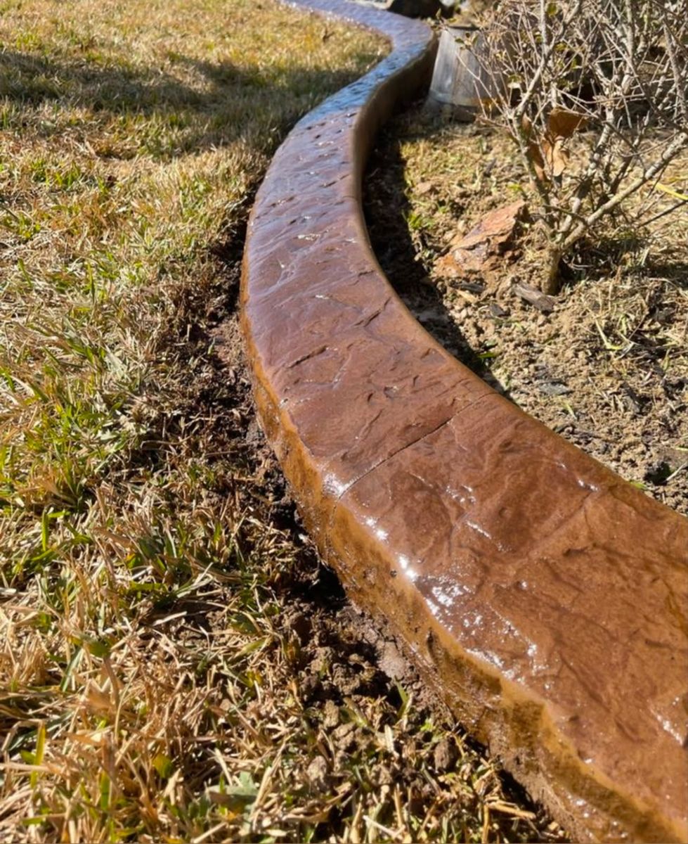 Curb Concrete Edging for Lalo's Lawn & Design in Goshen, IN