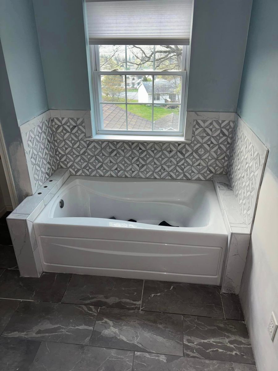 Bathroom Renovation for SMN Construction in Orwigsburg, PA