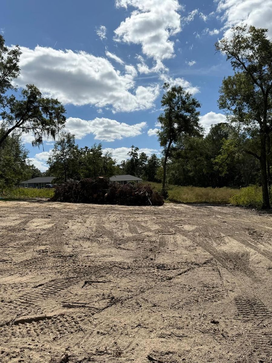 Site Preparation for J & E Land Clearing, LLC. in Dunnellon, FL