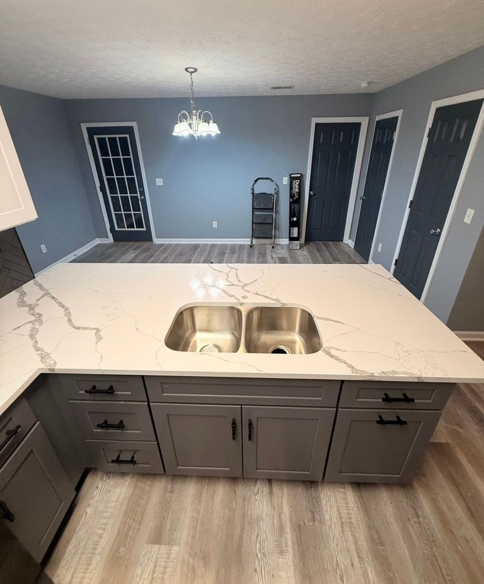 Kitchen Renovation for Custom Remodeling Services LLC in Sharpsburg, GA