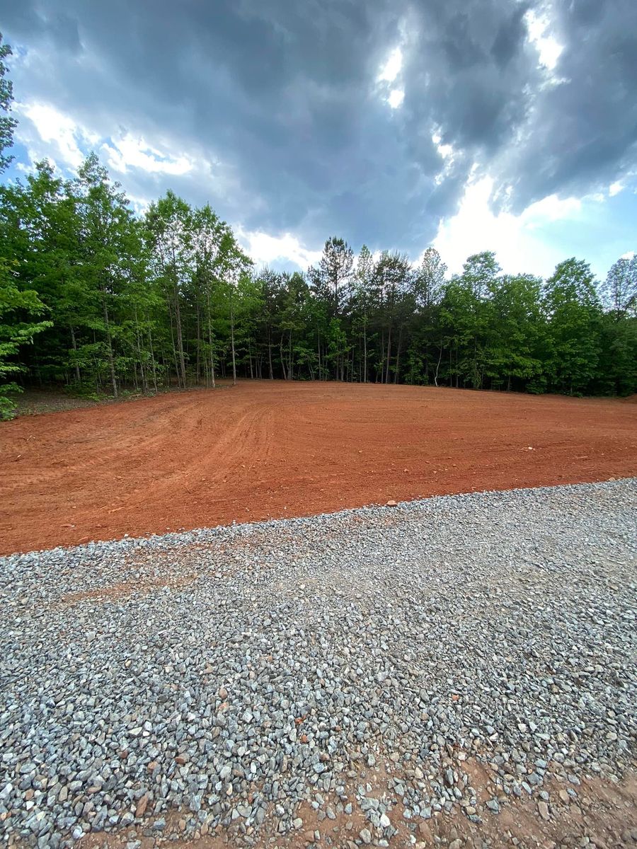 Grading for J&G LandWorx LLC in Rutherfordton, NC