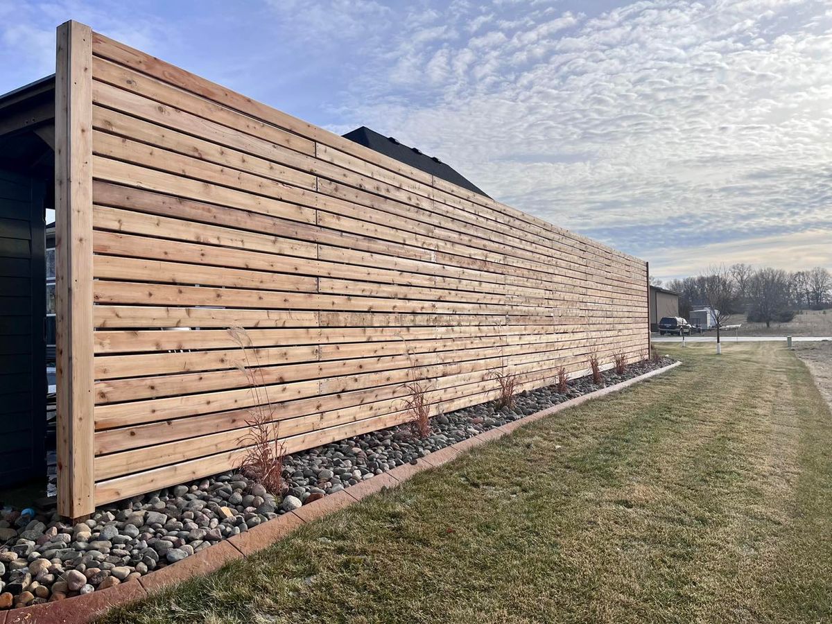 Fence Installation for Nelson Family Fence in Maplewood, MN