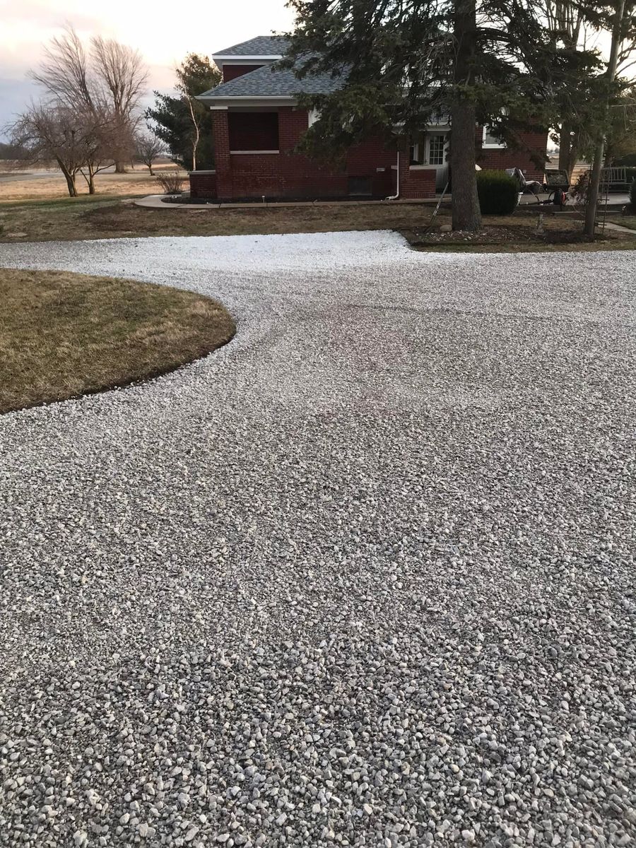 Land Grading for Lowden Tractor Services in Greentown, IN
