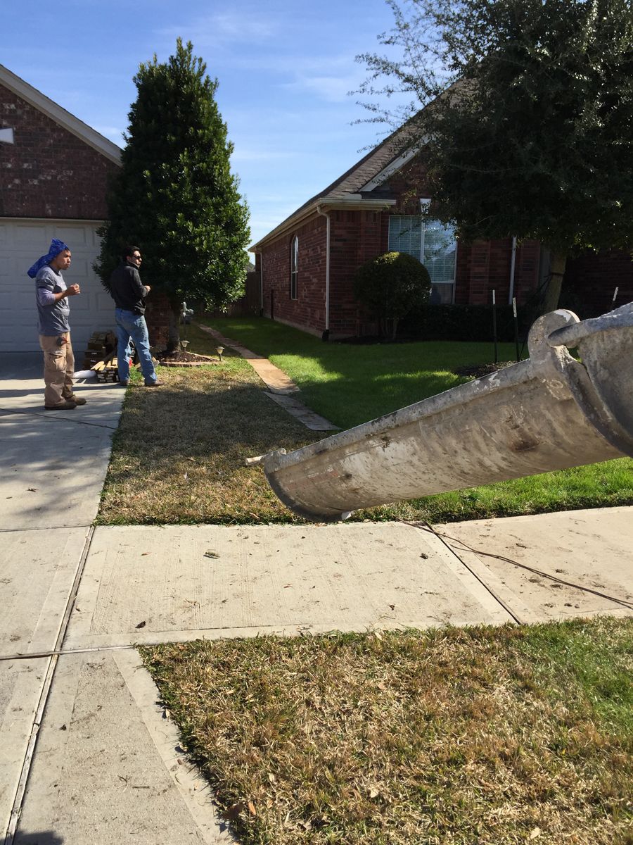 Concrete for Texas Curb N Borders in Houston, TX