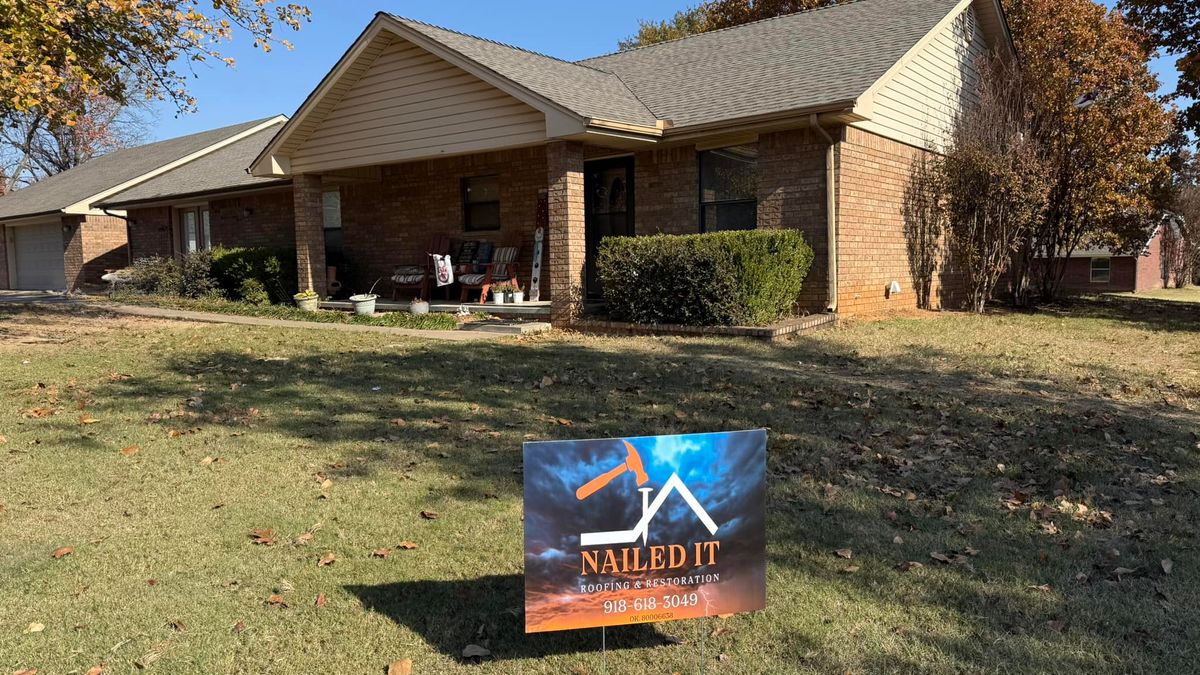 Roofing Replacement for Nailed It Roofing and Restoration in Checotah, OK