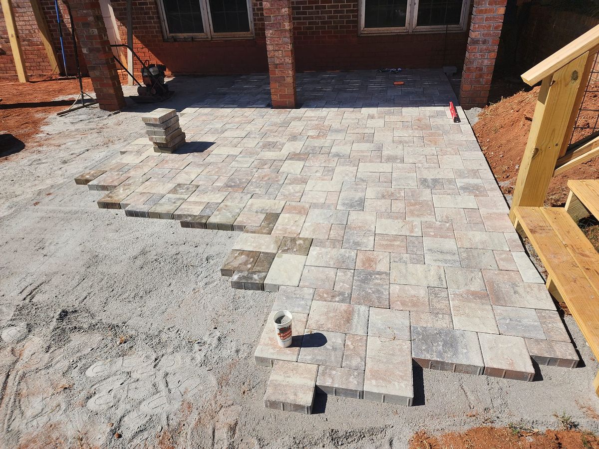Hardscaping for CJC Landscaping, LLC in Athens, Georgia