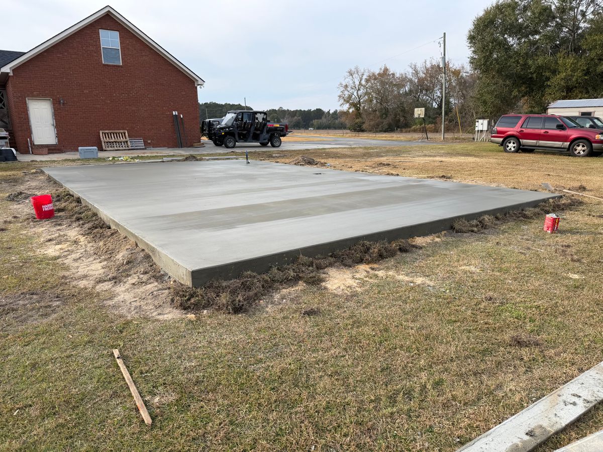 Foundation Laying for Solid Foundation Concrete Finishing in Statesboro, GA