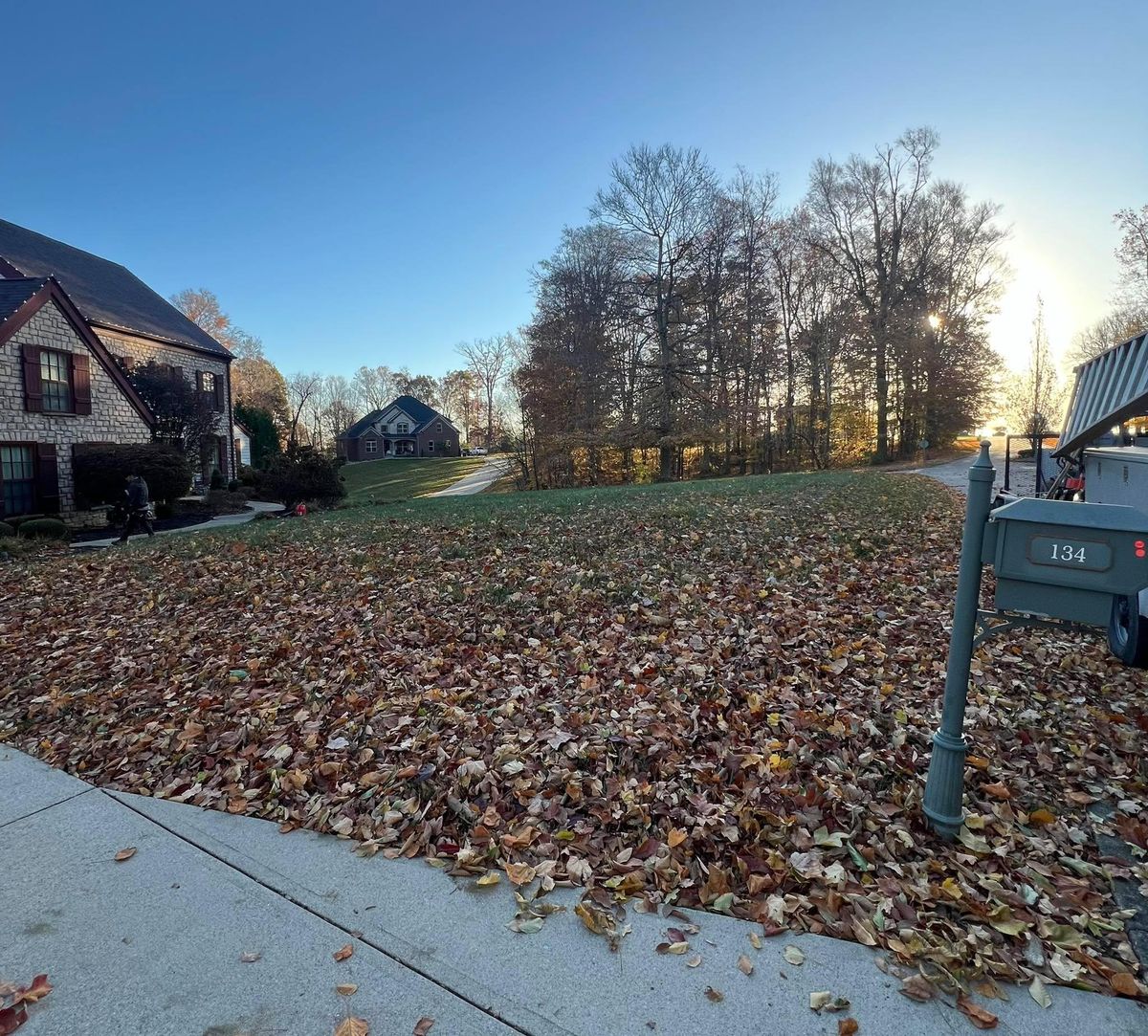 Fall Clean Up for Full Service Landscaping in Louisville, KY