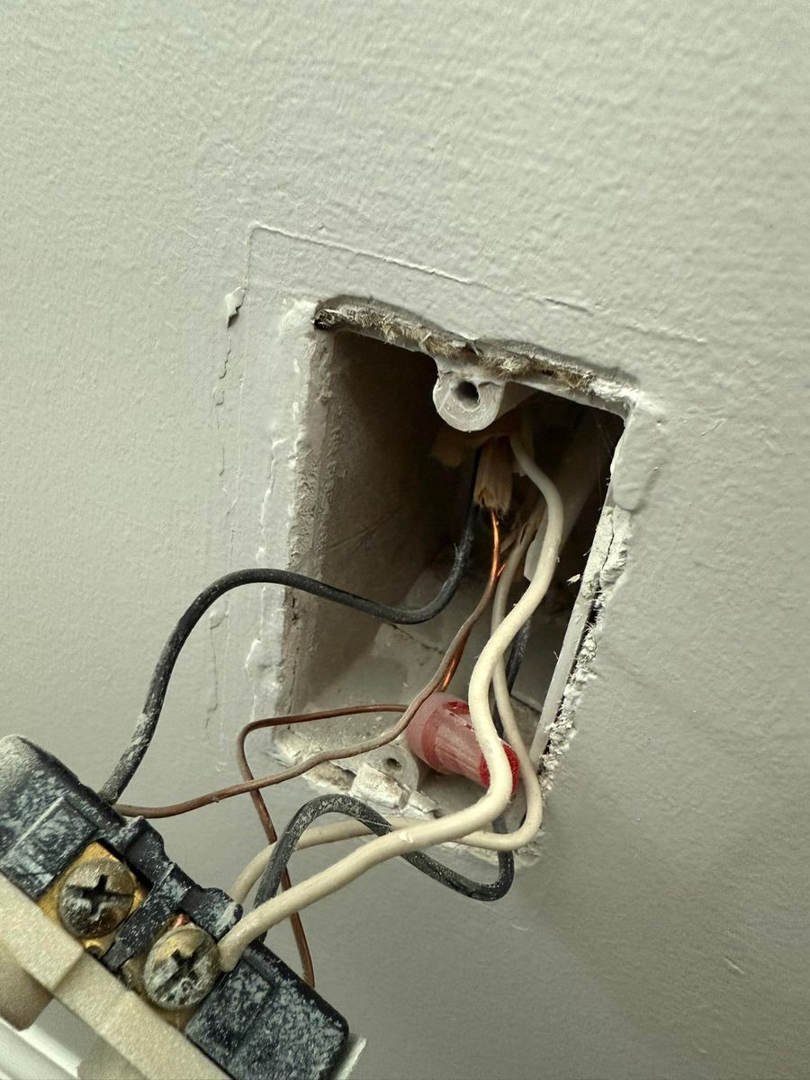 Outlet and Switch Installation for Coastal Breeze Electric in Wilmington, NC