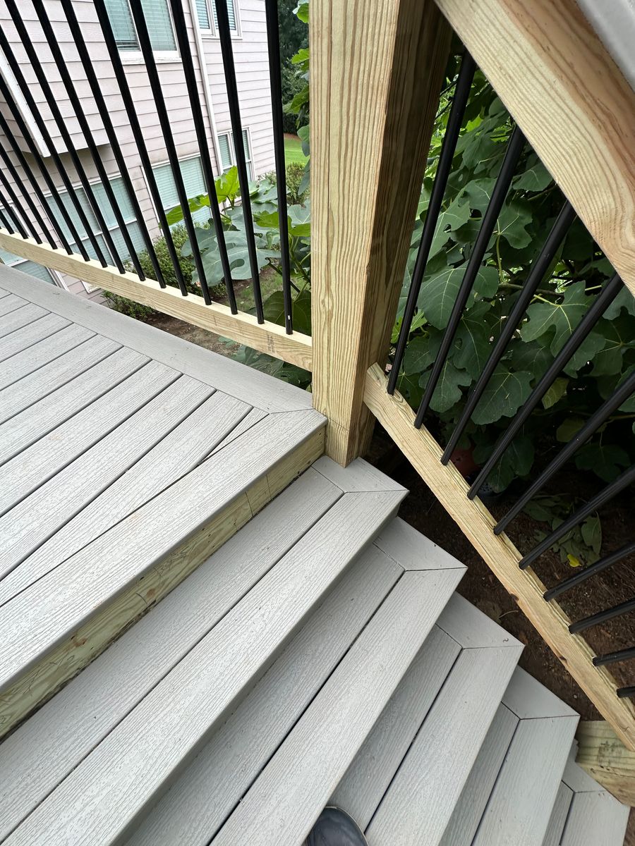 Deck & Patio Installation for Master Tech Industries in Sandy Springs, GA