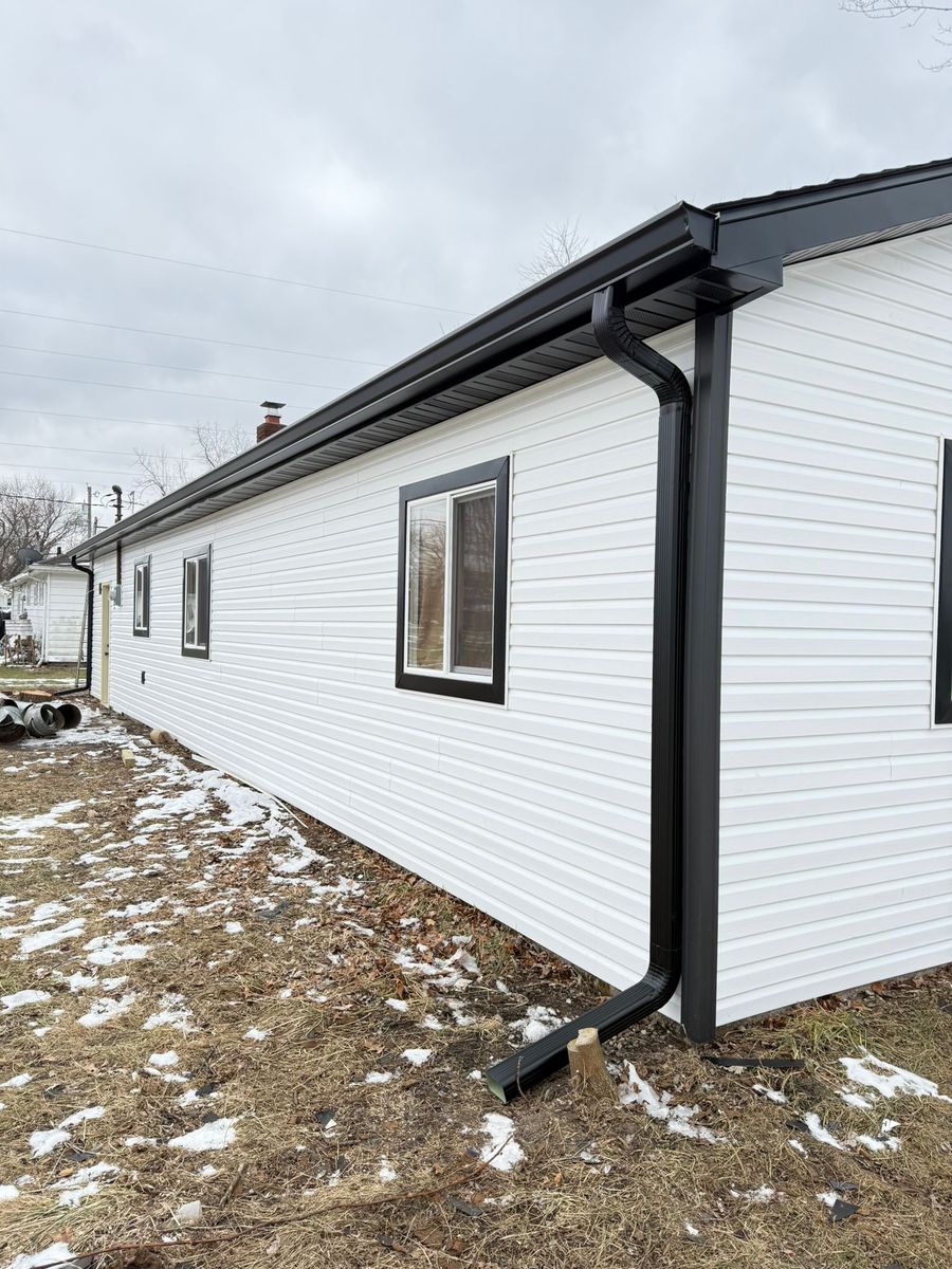 Gutters for Iron Shield Roofing and Exteriors in New Haven, IN