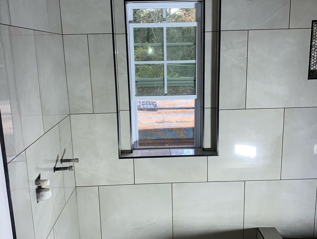 Bathroom Tiling Installation for Alpha Tiles LLC in Atlanta, Georgia