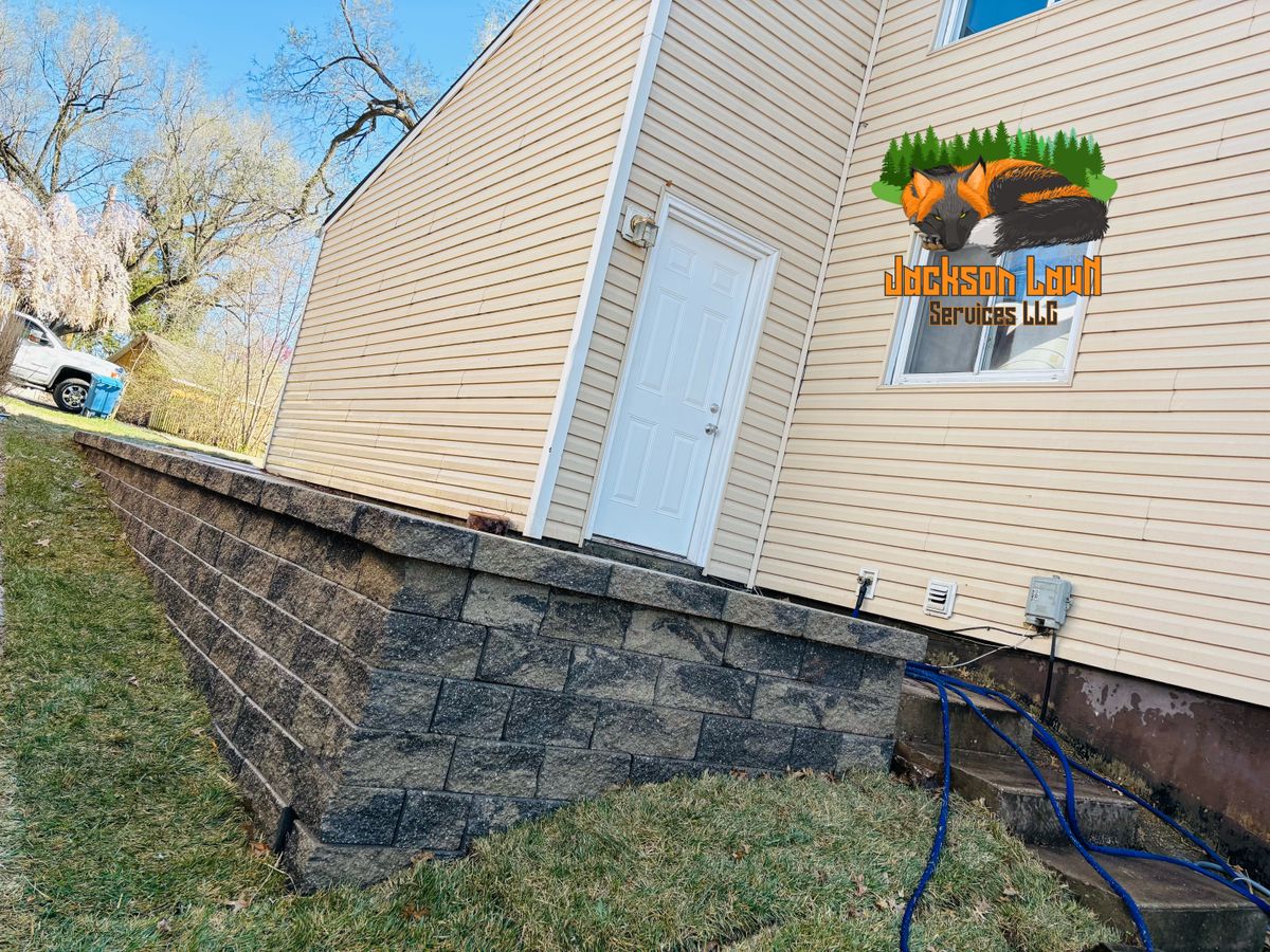 Retaining Walls for Jackson Lawn Services LLC in St Louis, MO