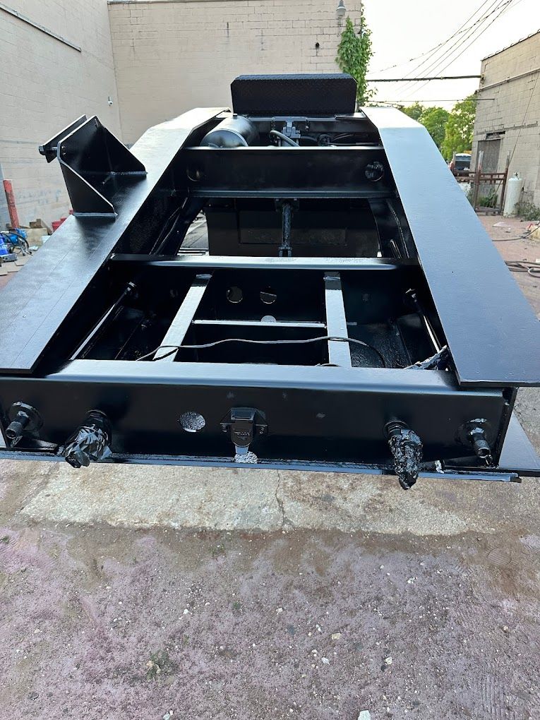 Machine Painting and Restoration for Tesla Construction LLC in Akron, OH