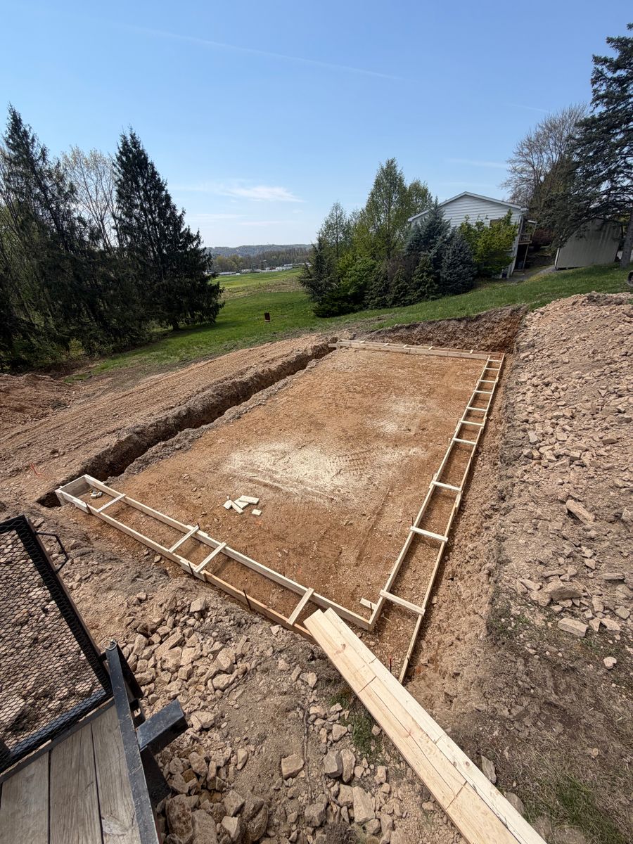 Site Preparation for Tri County Enterprises in Danville, PA