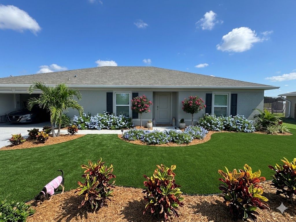 Sod installation for BH Lawn and Landscape in Fort Myers, FL