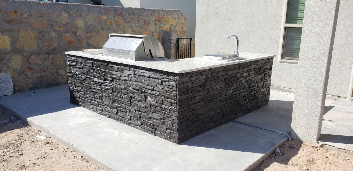 Stone Veneer for BDR Innovations in El Paso, TX