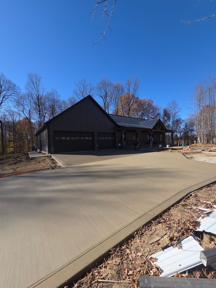 Concrete Driveways for New Edge Concrete in Mount Vernon, OH