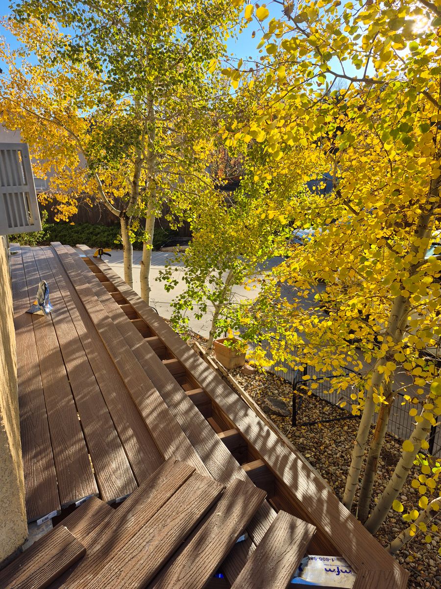 Deck & Patio Installation for Mountain View Association LLC. in Colorado Springs, CO