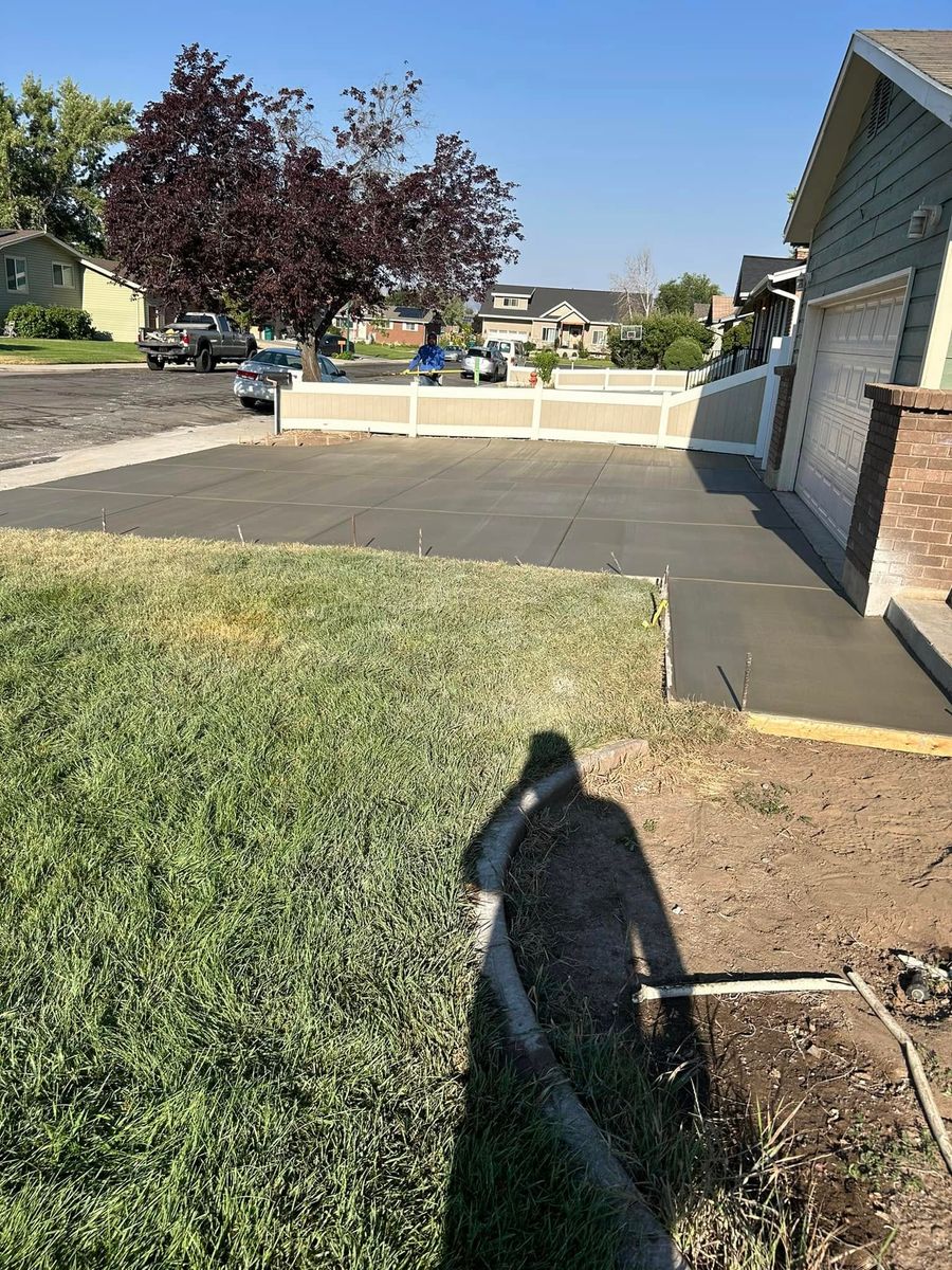 Сoncrete Installation for Hifo Construction in Spanish Fork, UT