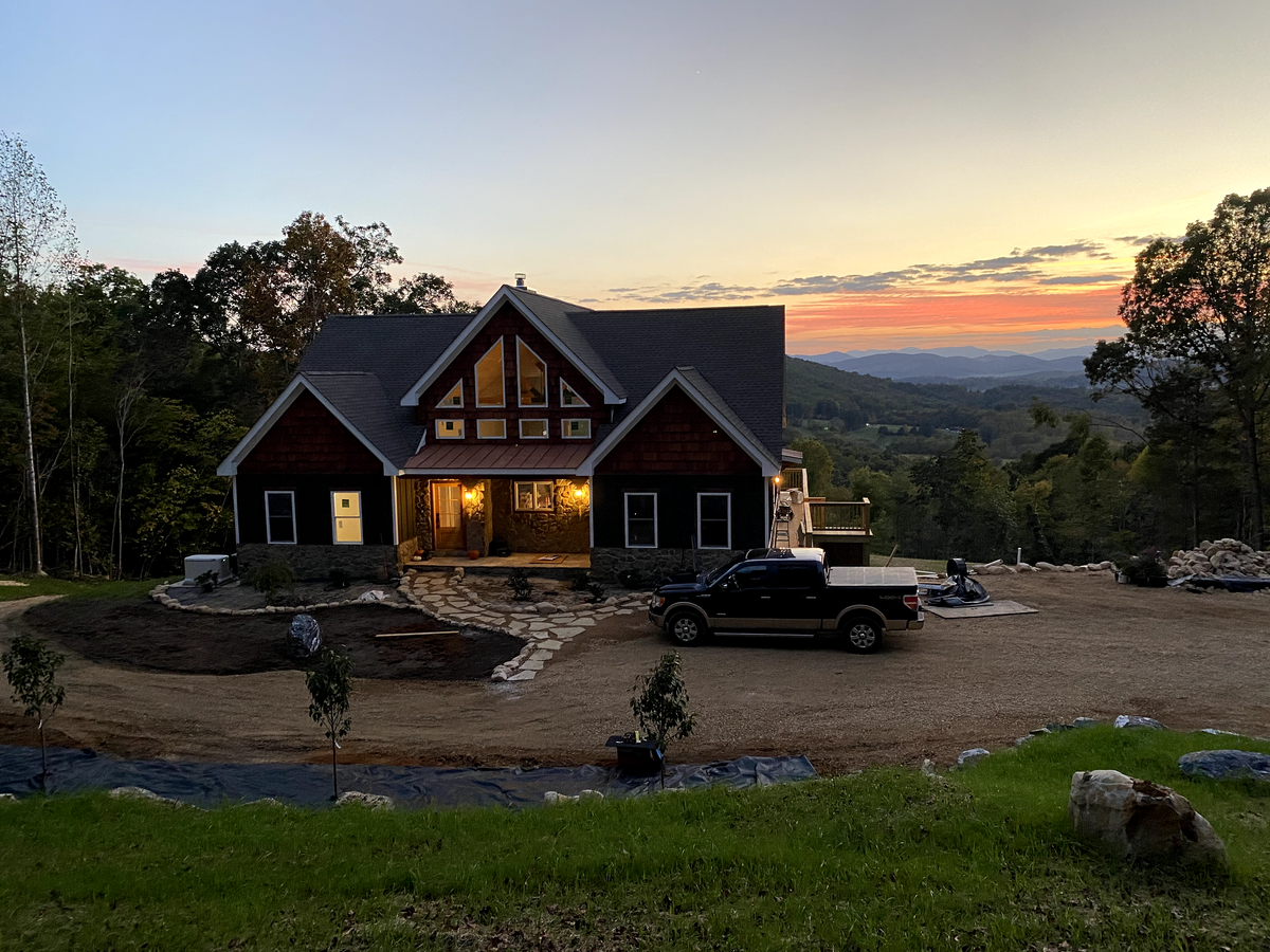 New Home Construction for Rockbridge Home and Barns in Rockbridge County, VA