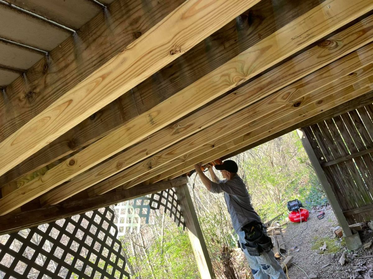 Carpentry for Judd Builders in Gatlinburg, TN