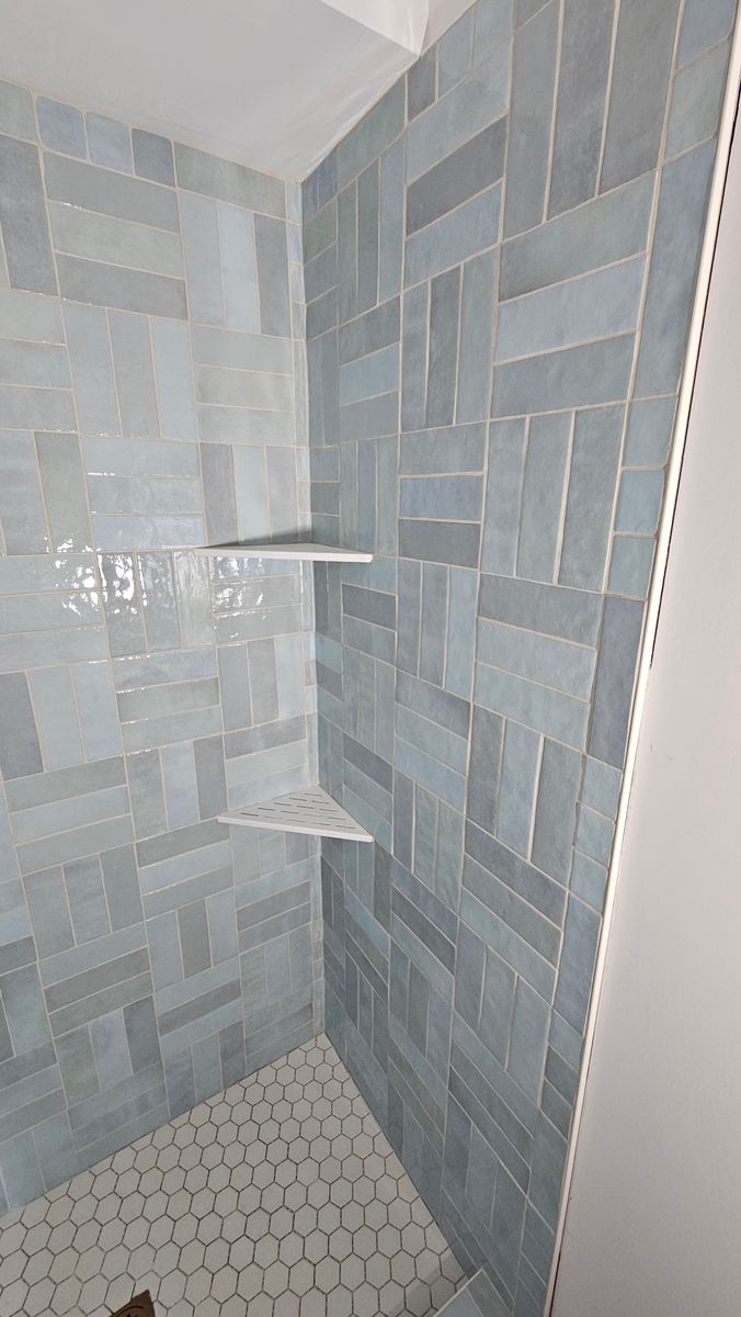 Custom Shower Tiling for Fulford Carpet and Tile in Holden Beach, NC