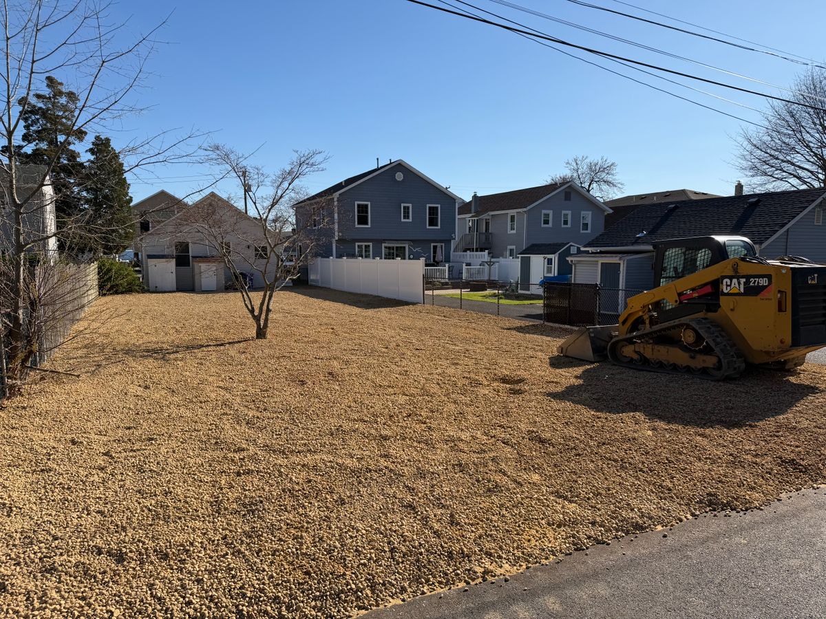 Land Grading for Home Perfection LLC in Brick Township, NJ