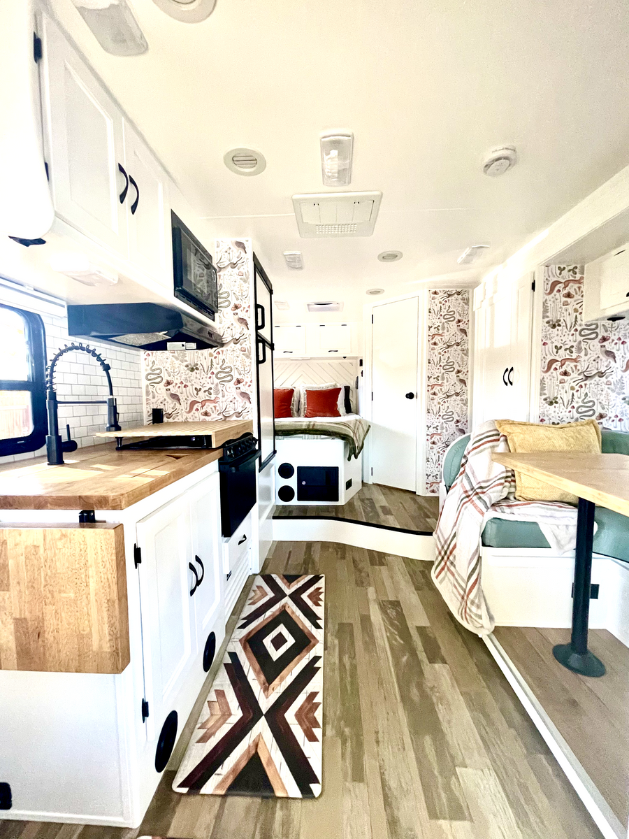 RV & Camper Van Flooring for Mauka to Makai RV Renovations in Los Angeles, CA