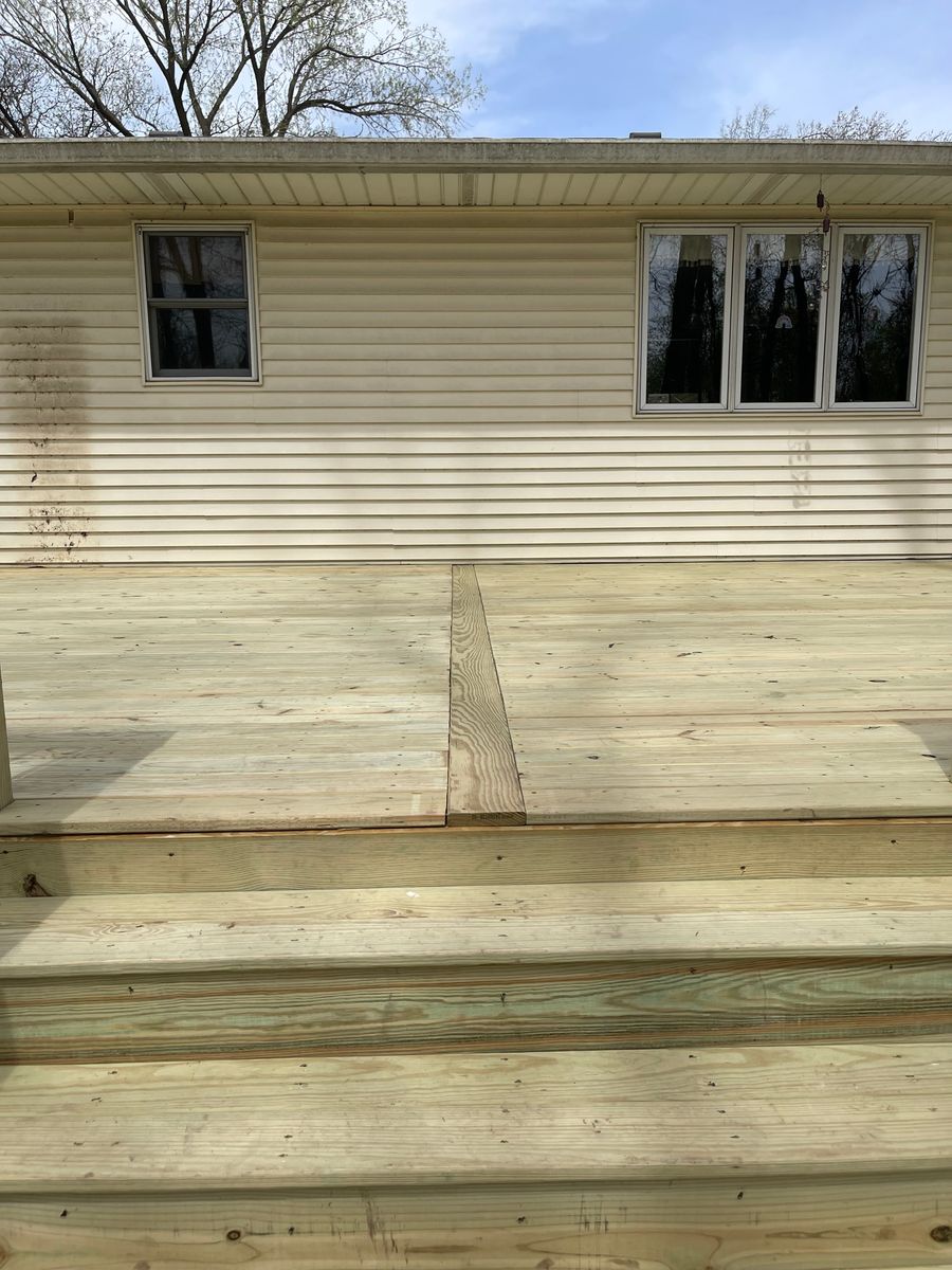 Decks and Patios for Risner Construction in De Motte, IN
