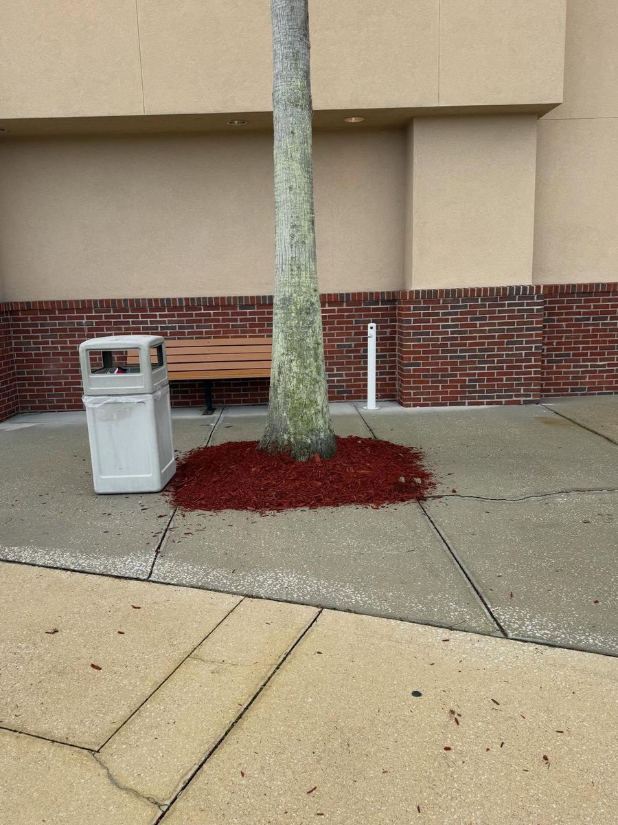 Mulch Installation for Whole 9 Yards Services LLC in Green Cove Springs, FL