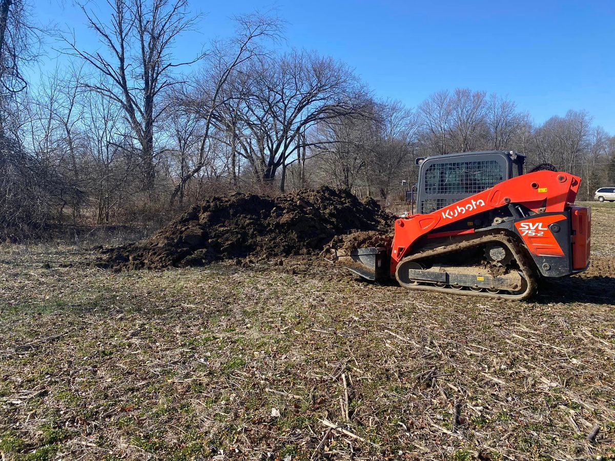 Foundation Digging for Pioneer Construction in Cambridge City, IN