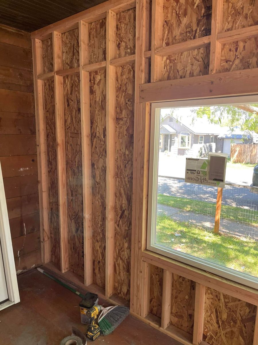 Carpentry for J.R Quality Construction in Baker City, OR