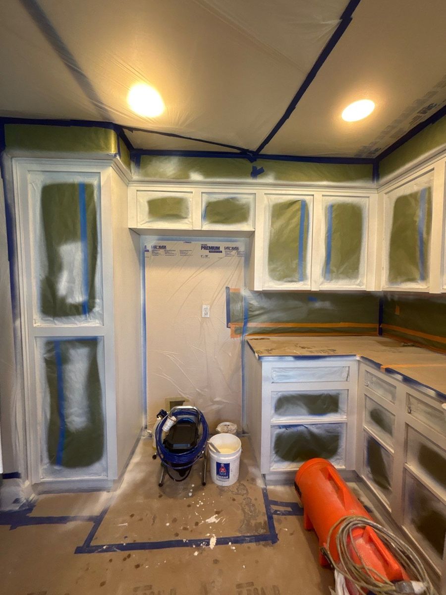Kitchen and Cabinet Refinishing for AFP Painting LLC in Castle Rock, WA