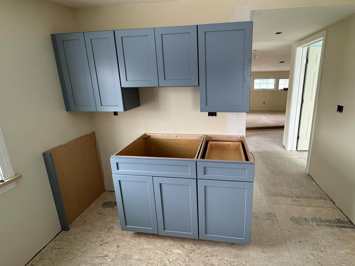 Kitchen Renovation for CSV Construction in Kingston, MA