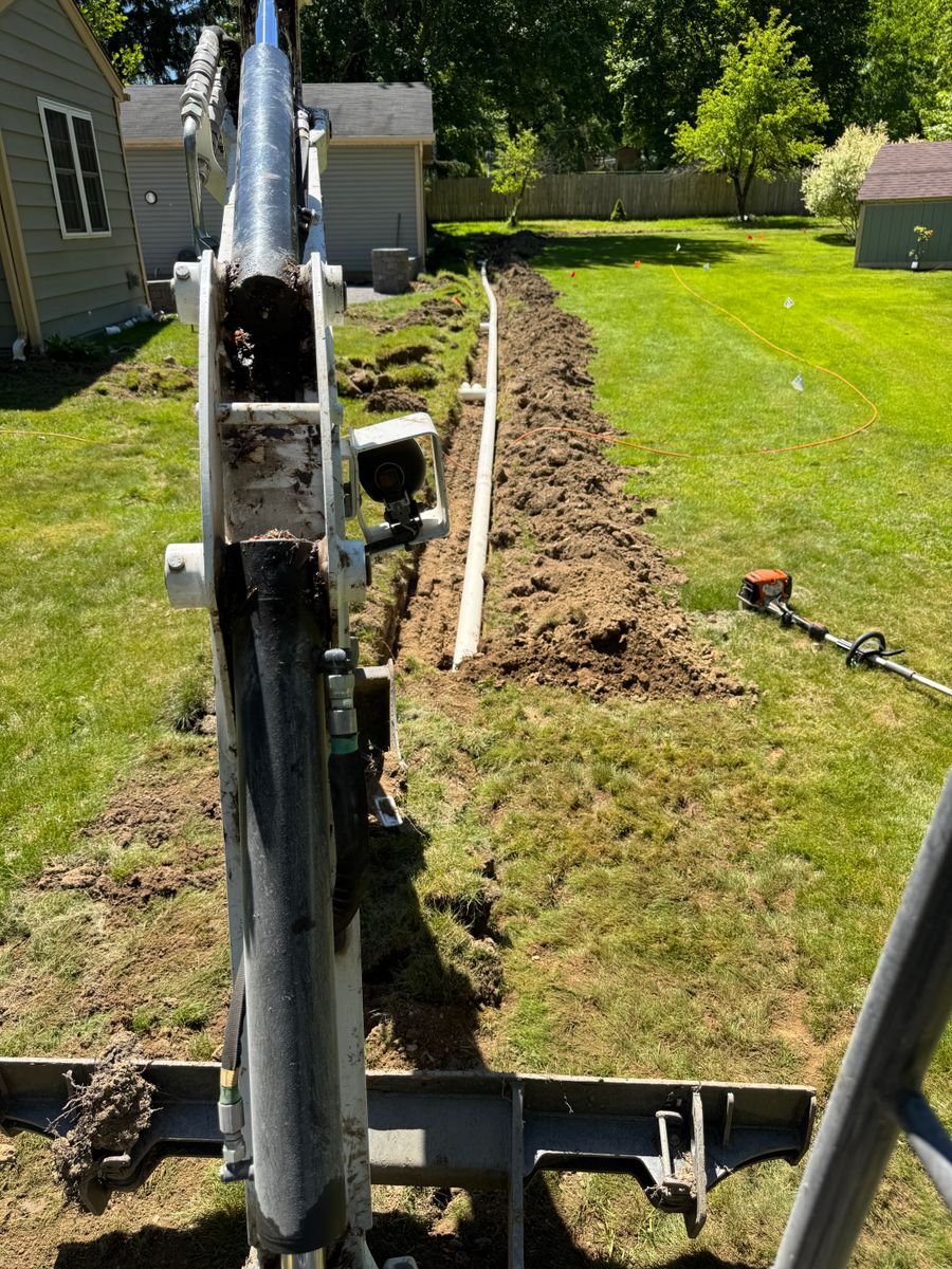 French Drains for A & A Lawn Care and Outdoor Services in Fairview, PA