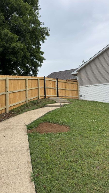 Fence Installation for B&J Fencing in Harviell, MO