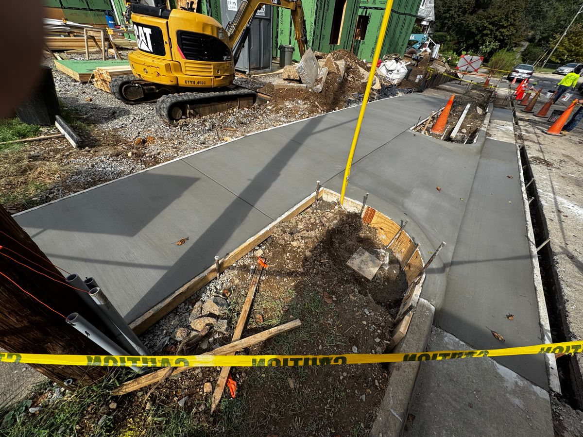 Concrete Slab Construction for The Amazing Concrete in Roanoke, VA