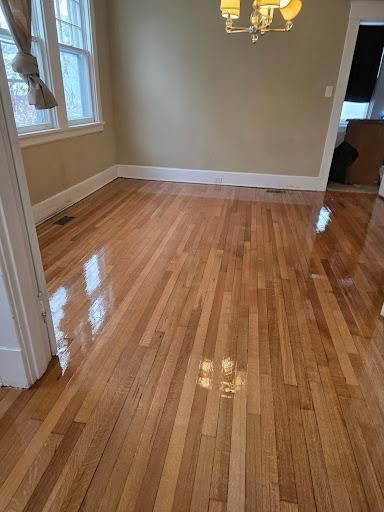 Refinishing hardwood flooring for Jason Tench Flooring LLC in Richmond, VA