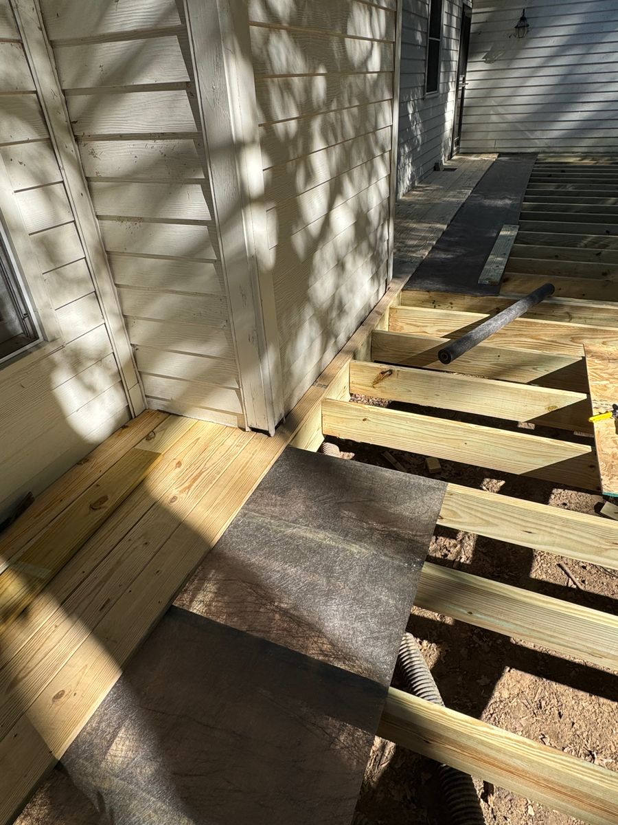 Deck & Patio Installation for J&L Remodeling in Mt. Juliet, TN
